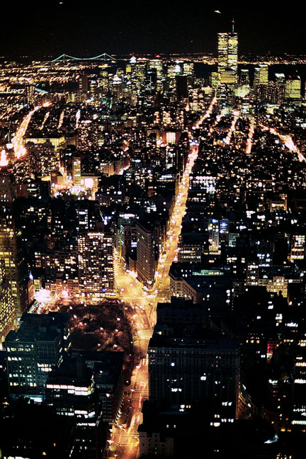 Lower Manhattan, 2/7/01